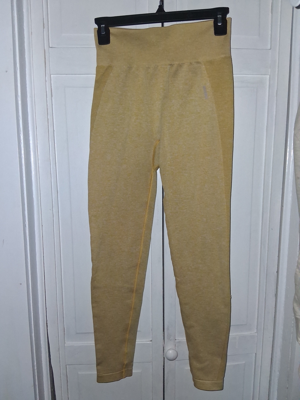 Gymshark High-Waist Yellow Leggings